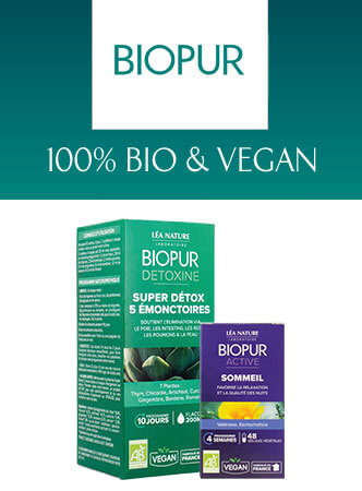 Biopur, 100% bio et vegan
